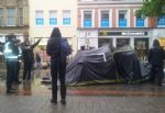 Manchester Homeless Camp Eviction 